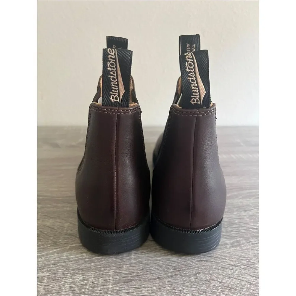 Blundstone 1900 Dress Chelsea Boots Brown Leather Slip On Ankle Boots Mens 8.5